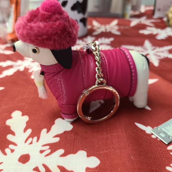 Kate Spade Dog Keychain - Picture 4 of 9